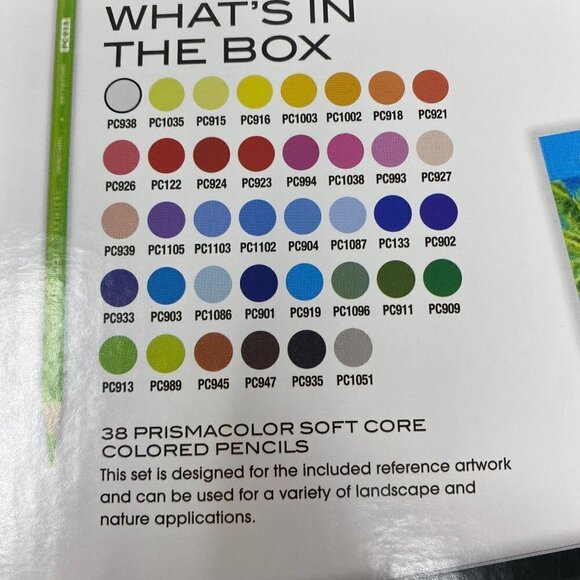 Prismacolor Technique 44ct Landscape & Nature Drawing Colored Pencils Digital - Picture 7 of 7